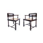 Par de Cadeiras em Bilros / Rio de Janeiro / 1900