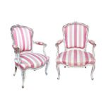 Par de Cadeiras / Estilo Luís XV / Rio de Janeiro / Anos 40