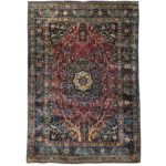 Tapete Tabriz de Caça / Irã / 1920