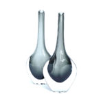 Orrefors / Dois Vasos / Suécia / Anos 60-70