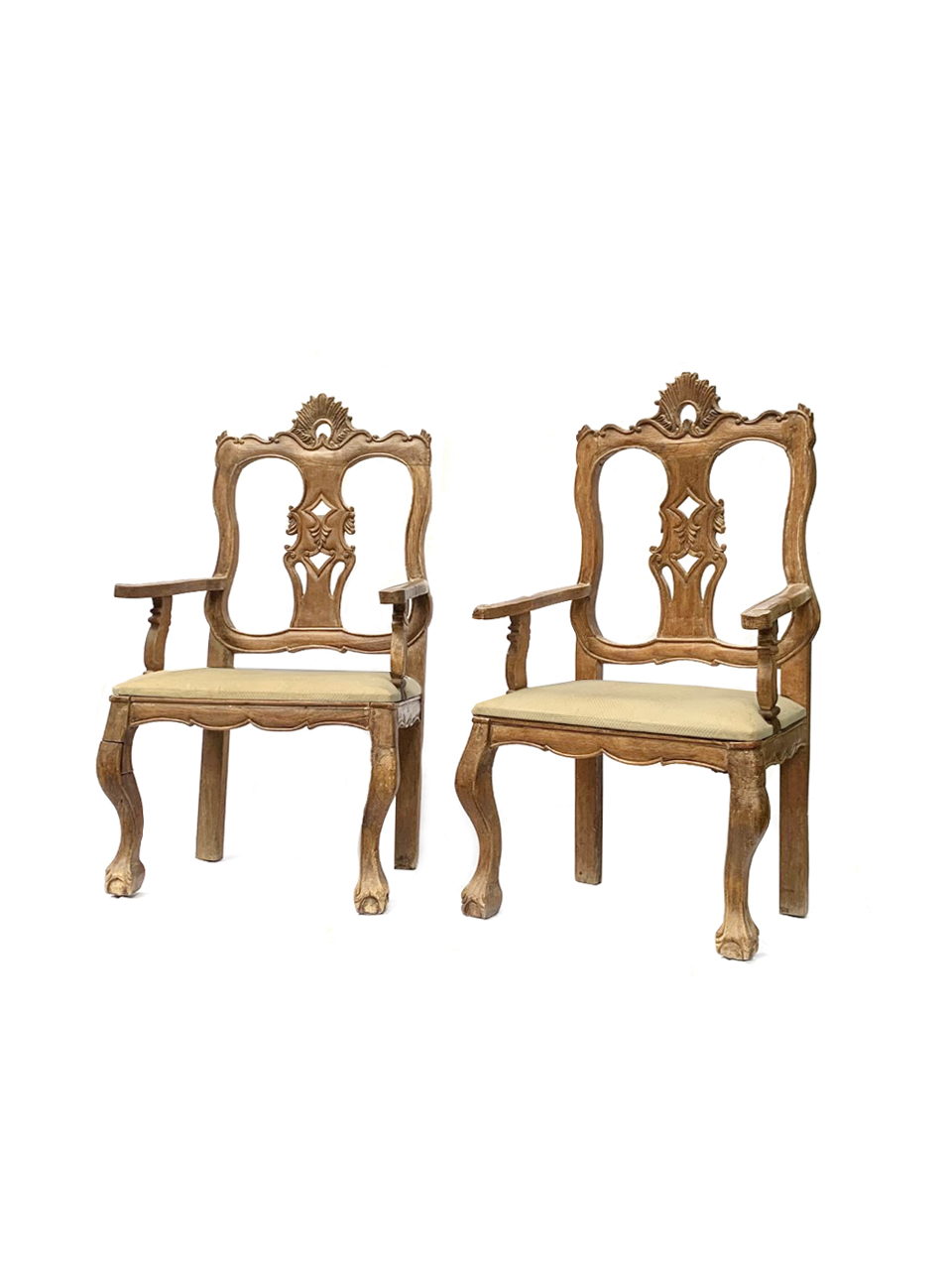 capa par de tronos peruanos seçulo XVII-XVIII