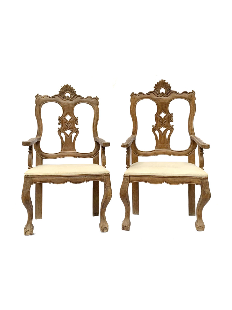 capa par de tronos peruanos seçulo XVII-XVIII